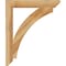 Ekena Millwork Thorton Slat Rough Sawn Bracket, Western Red Cedar, 4"W x 30"D x 36"H BKT04X30X36THR06RWR - alternate 4